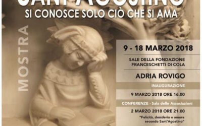 CHIESA DELLA TOMBA DI ADRIA mostra sulla vita “Sant’Agostino” ANNO 2018
